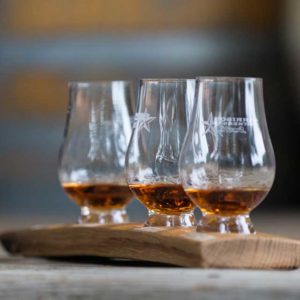 Image: Texas bourbon in snifters Text: Where To Find It