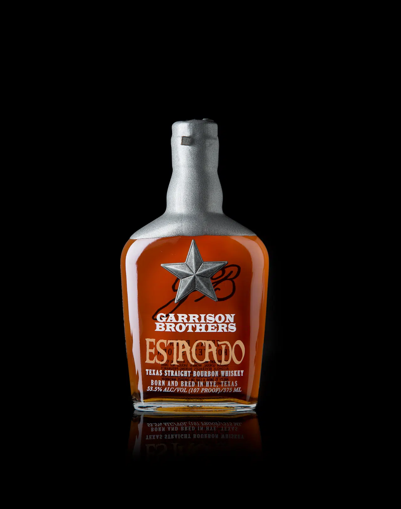 Garrison Brothers Estacado bottle, Texas bourbon finished in Llano Estacado port casks