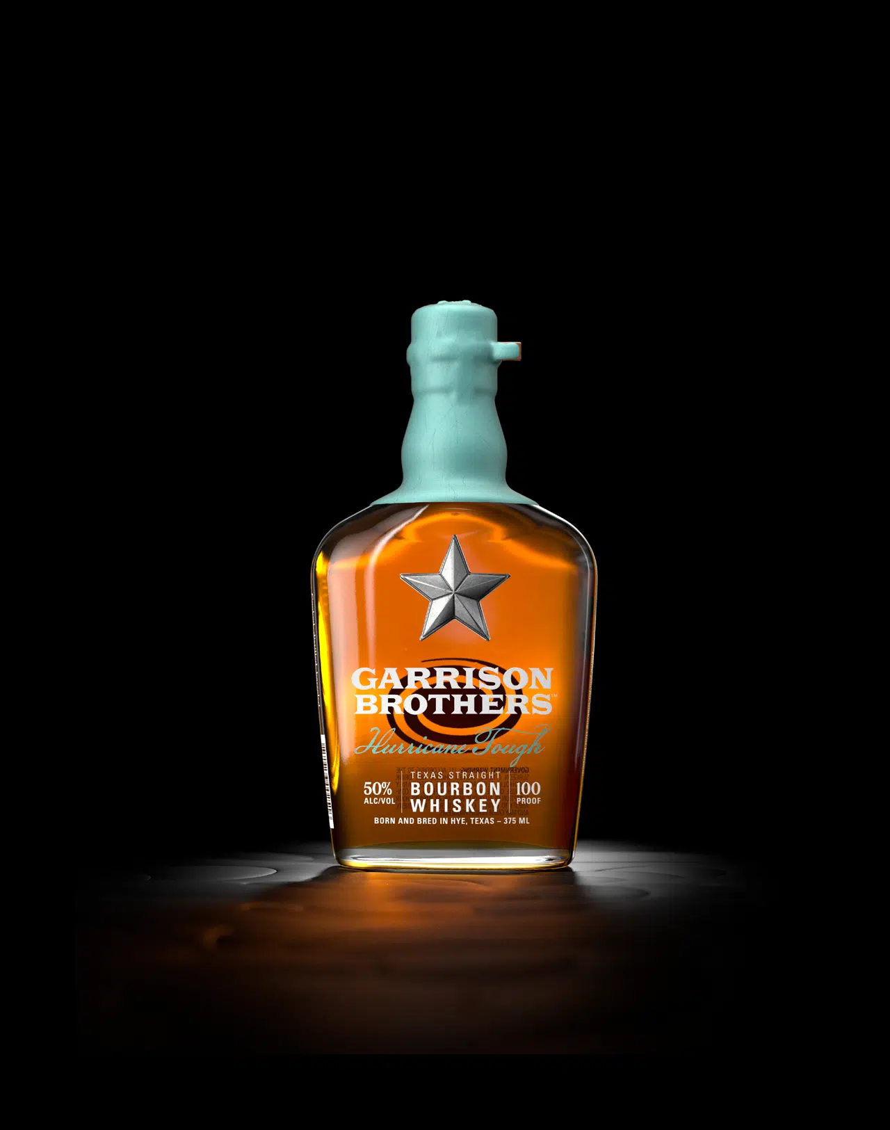 Garrison Brothers Hurricane Tough Texas bourbon bottle