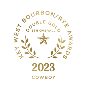 2023 Key West Bourbon Rye Awards Double Gold Cowboy Bourbon