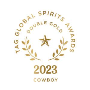 2023 TAG Global Spirits Awards Double Gold Cowboy