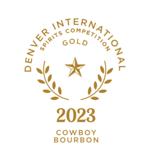 2023 Gold Denver International Spirits Competition Cowboy Bourbon