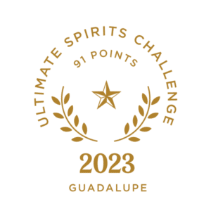 2023 Ultimate Spirits Challenge 91 points Guadalupe