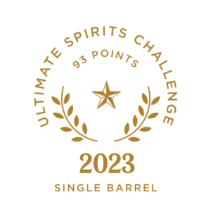 2023 Ultimate Spirits Challenge 93 points Single Barrel Cask Strength
