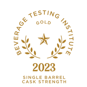 2023 Beverage Testing Institute Gold Single Barrel Cask Strength