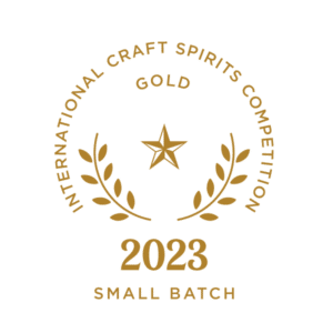 2023 International Craft Spirits Competition Gold Small Batch