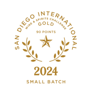 2024 San Diego International Wine & Spirits Challenge Gold 90 points Small Batch