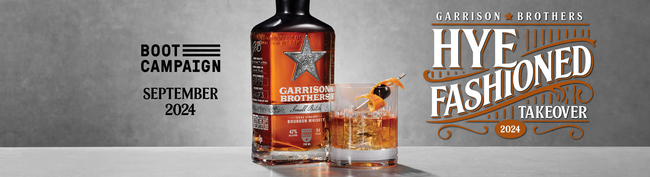 2024 Garrison Brothers Hye Fashioned Takeover