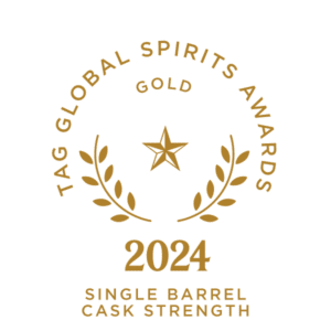 2024 TAG Global Spirits Awards Gold Single Barrel Cask Strength