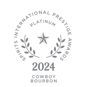 2024 Spirits International Prestige Awards Platinum Cowboy Bourbon
