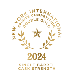 New York International Spirits Competition Double Gold 2024 Single Barrel Cask Strength