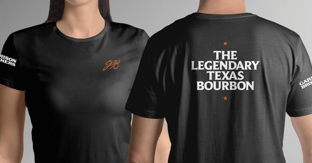 Garrison Brothers Distillery Legendary Texas Bourbon T-Shirt