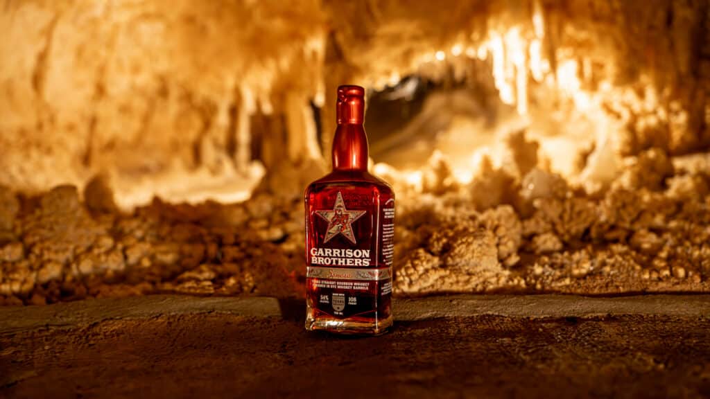 Garrison Brothers Sonora Bourbon Whiskey in the Caverns of Sonora
