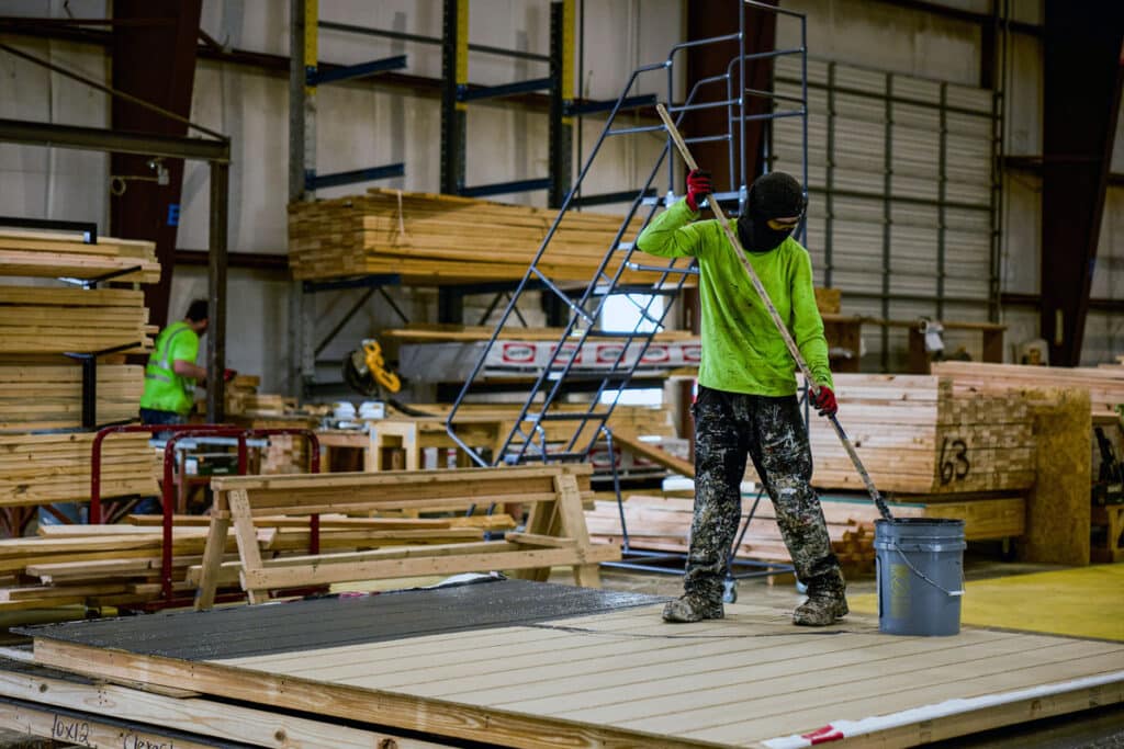 Garrison Brothers Tuff Shed Factory -10