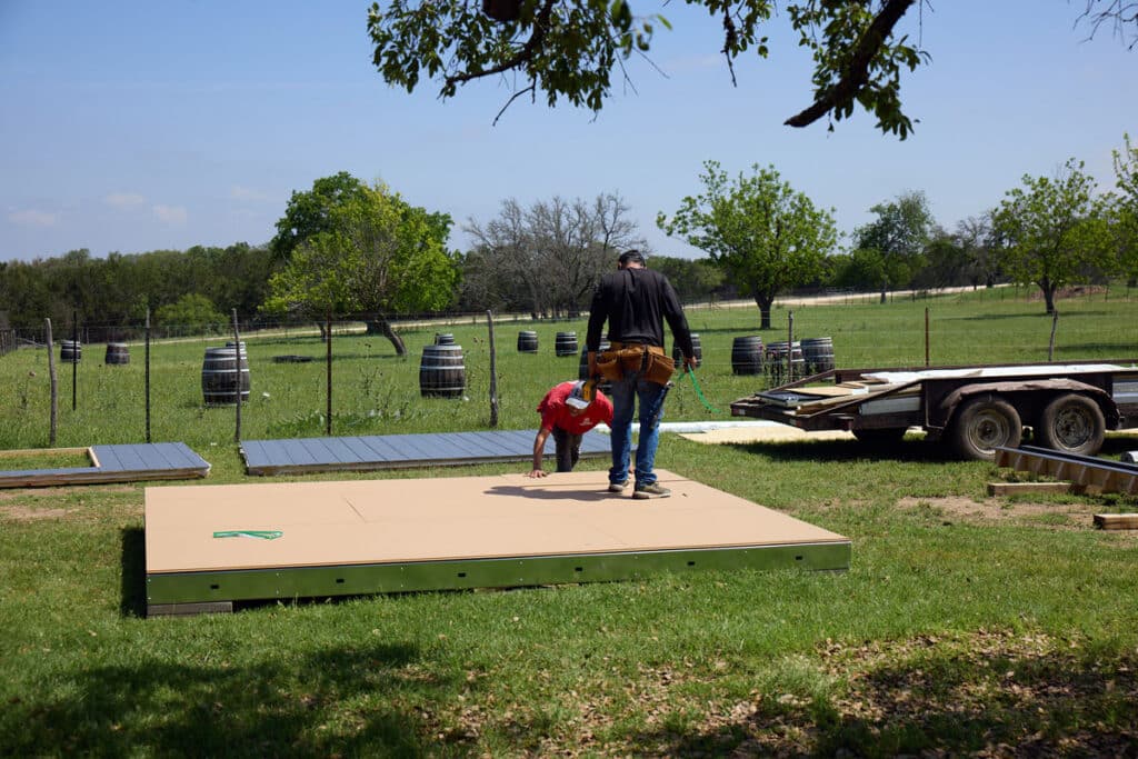 Garrison Brothers Tuff Shed Install -10