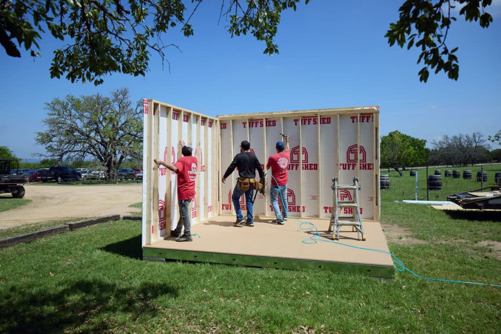 Garrison Brothers Tuff Shed Install -9