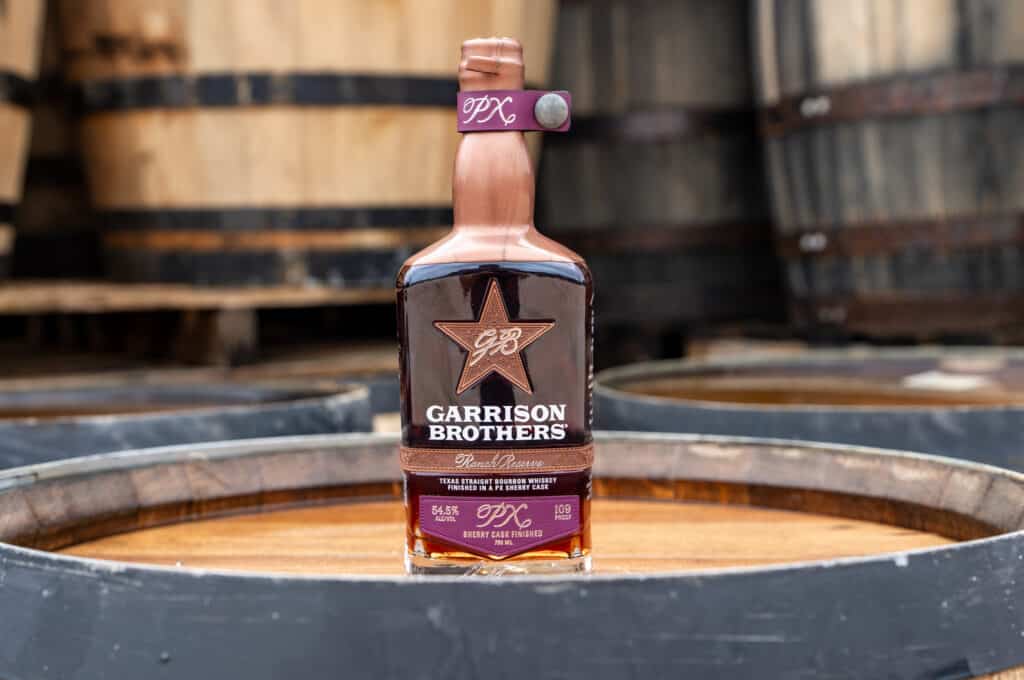 Garrison Brothers Texas Straight Bourbon Whiskey Finished in PX Sherry Casks