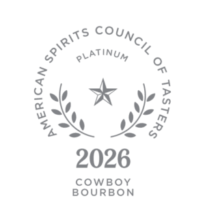 Cowboy Bourbon: Platinum, 2026 ASCOT Awards medal